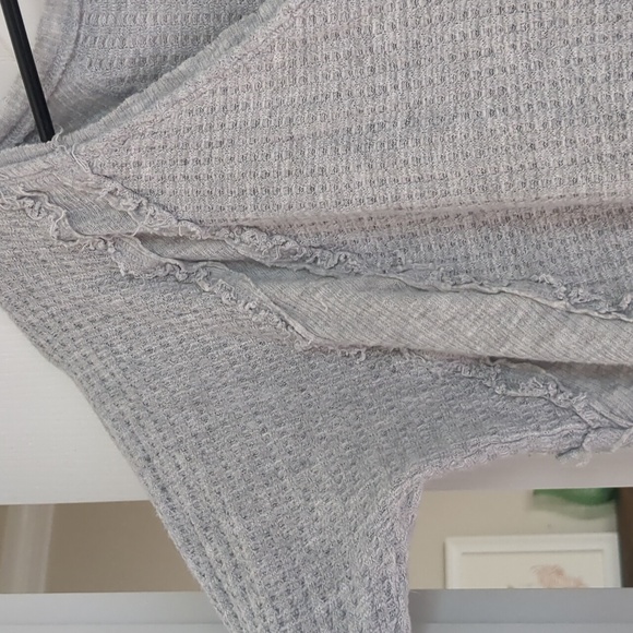 Gray Free People Thermal - Picture 3 of 5